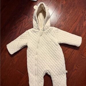 NWOT Tiny Kind Quilted Bunting Suit 0-3m